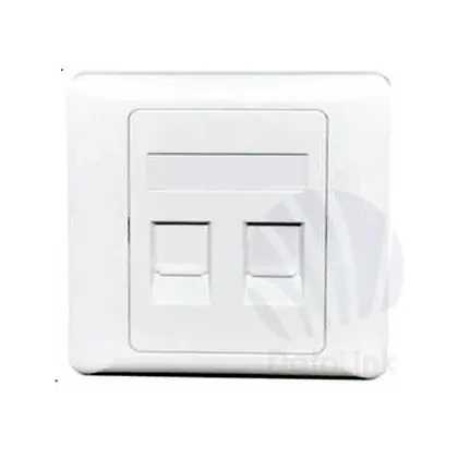 2 Ports,86 Type Face Plate