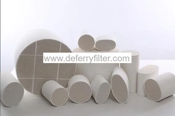 Cordierite DPF substrate