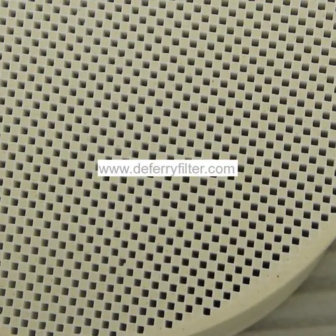 Cordierite DPF substrate view 3