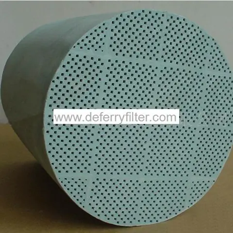 SiC DPF substrate view 3