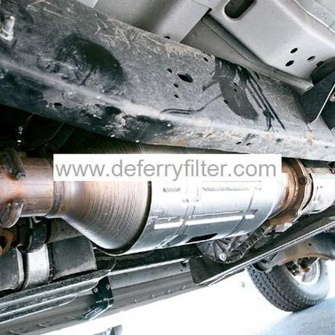 Catalysed DPF view 3