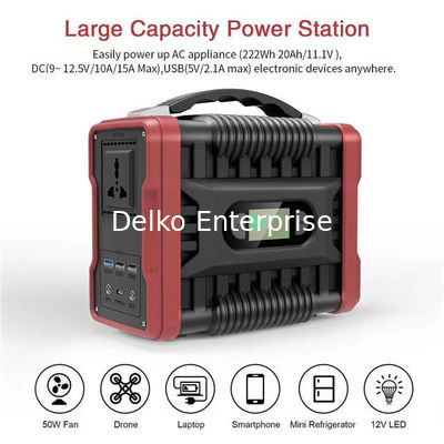 Camping energy storage power station