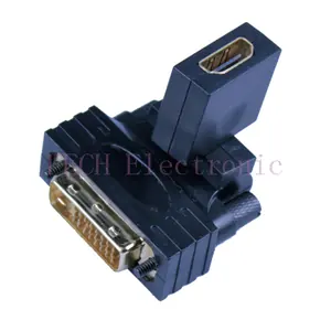 HDMI A-F TO DVI 24+1 M Rotating
