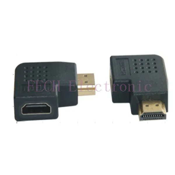 HDMI Adapter A-M / A-F 90 degree DOWN - FECH FAHR21