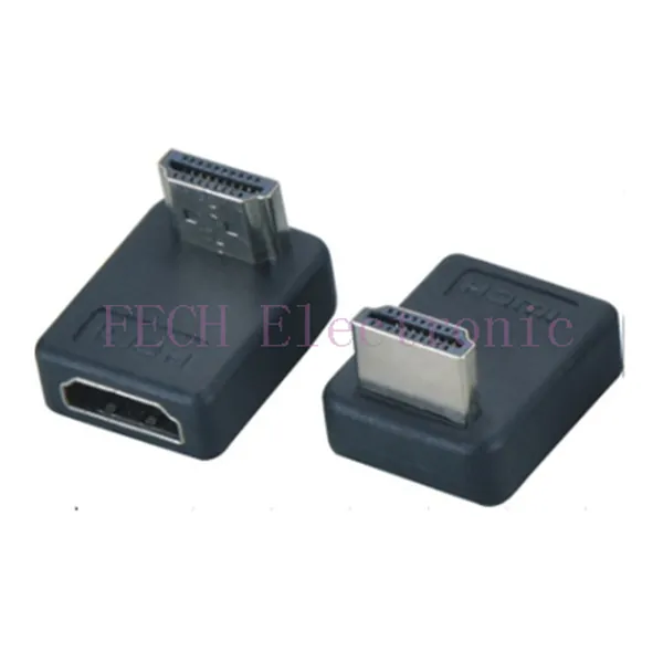 HDMI Adapter A-M / A-F 90 degree DOWN - FECH FAHR34