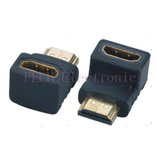 HDMI Adapter A-M / A-F 90 degree DOWN - FECH FAHR35
