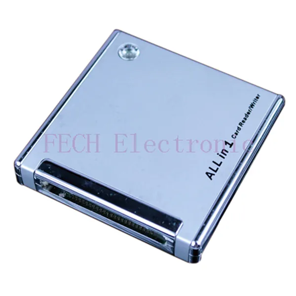 USB 2.0 All in 1 Card Reader Magnalium alloy cover - FECH FECC02