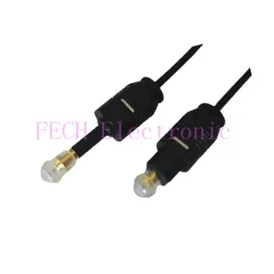 Toslink Mini Plug Optical Fiber Cable OD2.2MM Mold Type