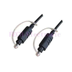 Toslink 3.5mm Mini Plug Optical Fiber Cable OD4.0MM Mold Type