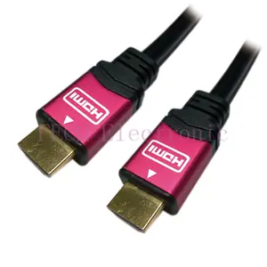 HDMI A-M TO A-M High Speed HDMI Cable with Ethernet(Ver.1.4) Metal Housing (different colors are available)