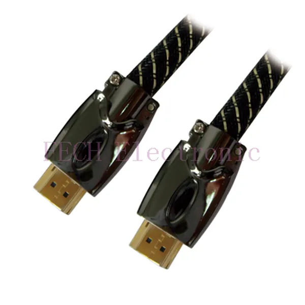 HDMI A-M TO A-M High Speed HDMI Cable with Ethernet(Ver.1.4) Metal Housing (different colors are available) - FECH FHA501