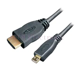 HDMI A/M TO D/M Cable 36AWG HDMI A/M TO D/M Cable OD:5.0mm 1.8M
