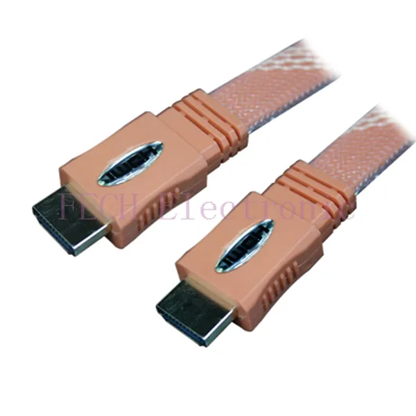 HDMI A-M TO A-M High Speed HDMI Flat Cable with Ethernet(Ver.1.4) - FECH FHFB01