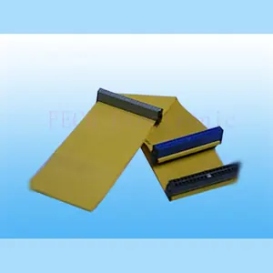 ATA100/133 Flat Cable Yellow ATA Connector*3
