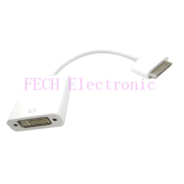 IPad to DVI Converter Dock Connector to DVI Adapter for iPad, - FECH FIPD11