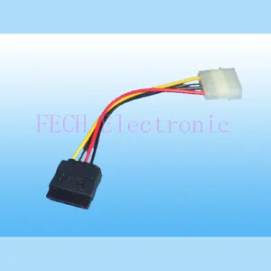 SATA Receptacle 15P TO 5.25"M Power Cable