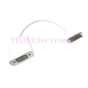 FIPH11 IPad to VGA Converter Dock Connector to VGA Adapter for iPad.