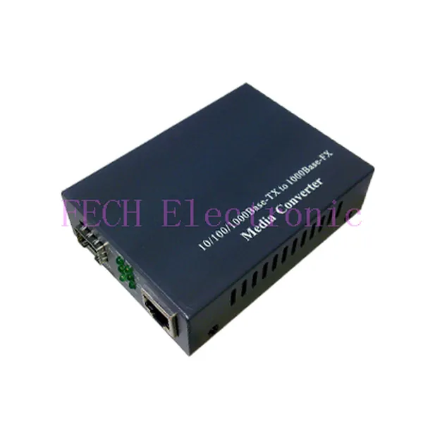 LC SM 10/100/1000M Media Converter - FECH FLCM11