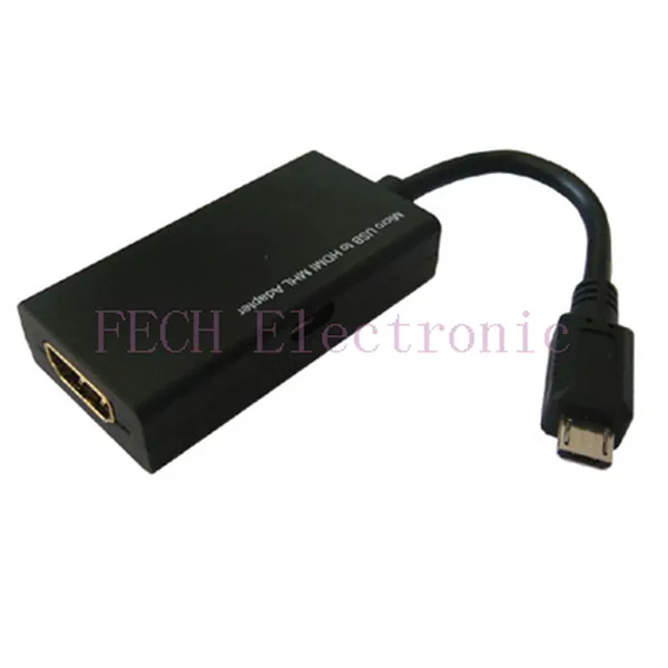 MHL(Micro USB 5P M)TO HDMI Adapter - FECH FMHL02