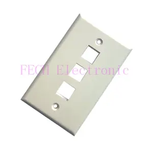 RJ45 3Port Face Plate