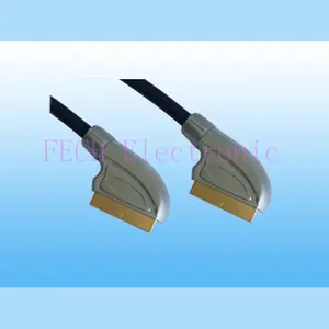 Scart 21P M TO M Metal Body