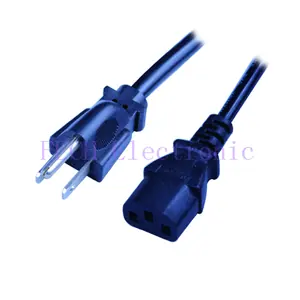 US MAINS PLUG TO C13 IEC SOCKET