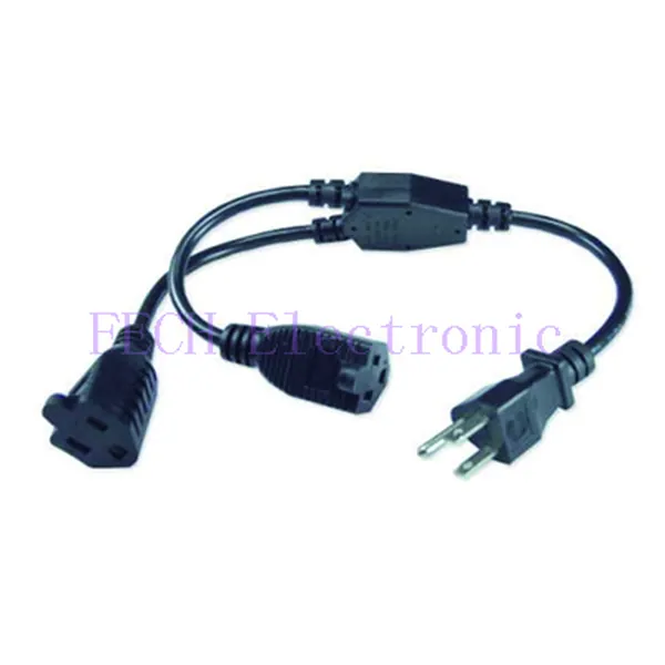 EXTENSION POWER CORD FOR US MAINS SOCKET *2 - FECH FPAC34