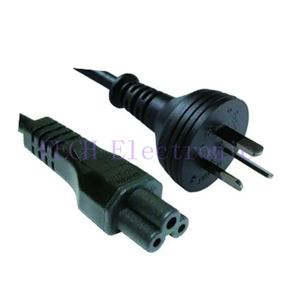 AUSTRALIAN MAINS PLUG TO C5 "MICKEY MOUSE" SOCKET CABLE - FECH FPAC73