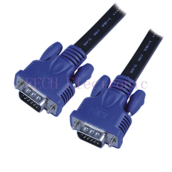 SVGA HDB15M TO M Flat Cable - FECH FRSF01