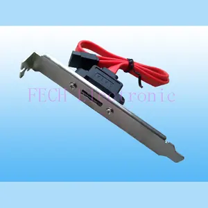 1Port Motherboard SATA Female T0 eSATA Male W/Bracket