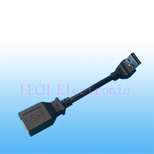USB A/M TO A/F Right Angle - FECH FUAR02