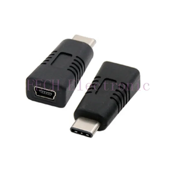USB TYPE-C M TO MINI 5P F ADAPTER - FECH FUCMA1