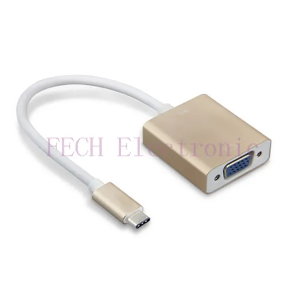 USB3.1 Type C to VGA(HD15P) Female adapter Key Specifications/Special Features: Brief description - FECH FUCV11