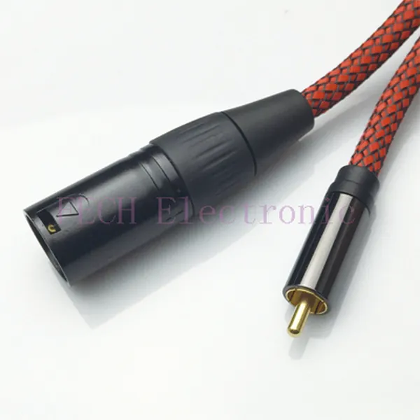 FV2171 XLR 3P Male to RCA Male Microphone Cable - FECH FV2172