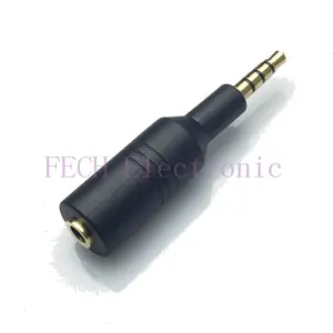 3.5mm Male to Female Port PVC Extender Shielded,4 Conductor, Gold Plated