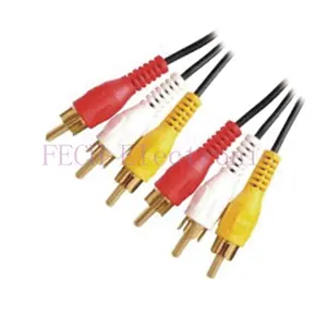 3*RCA Plug TO 3*RCA Plug (AV Cable)