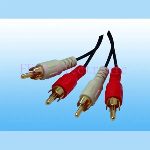 2*RCA Plug TO 2*RCA Plug - FECH FVRR21