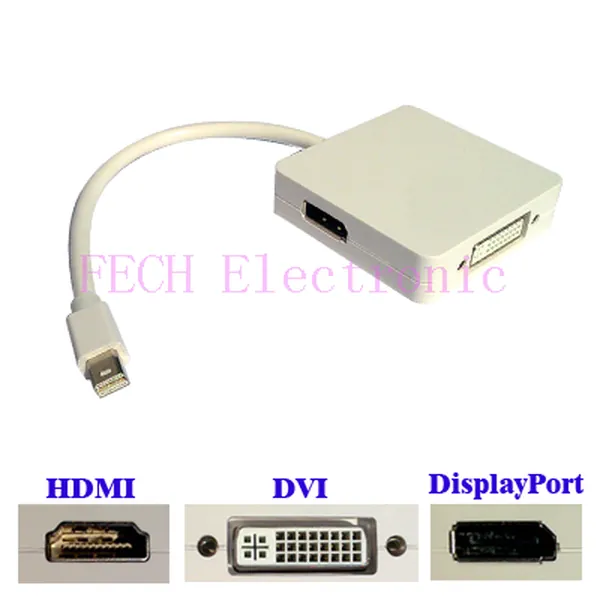 MINI DP TO DP+HDMI+DVI - FECH MDP - DP+HDMI+DVI