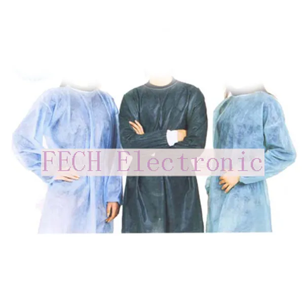 Nonwoven Isolation Gown, Protective Gown - FECH FNWC02