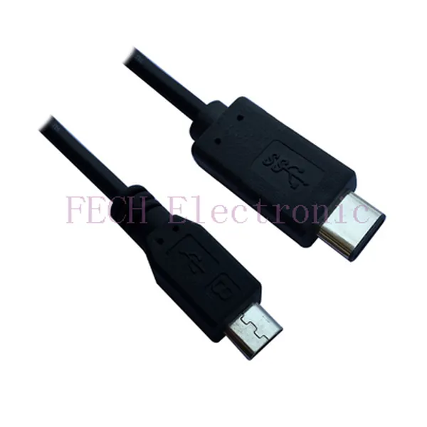 USB CM TO MICRO 5P M SuperSpeed USB 10 Gbps (USB 3.1) - FECH FUCM01