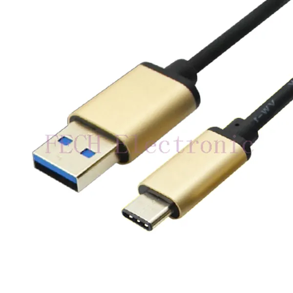 USB TYPE C/M TO USB3.0 A/M (Aluminum alloy shell) - FECH FUCA11
