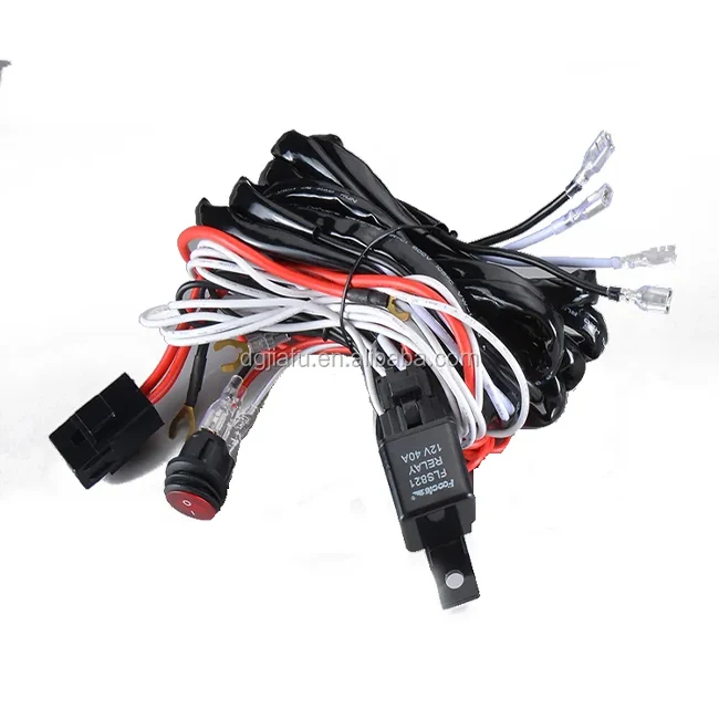 12V 40A 5 Pin Automotive Relay Socket Harness - Garfour view 2