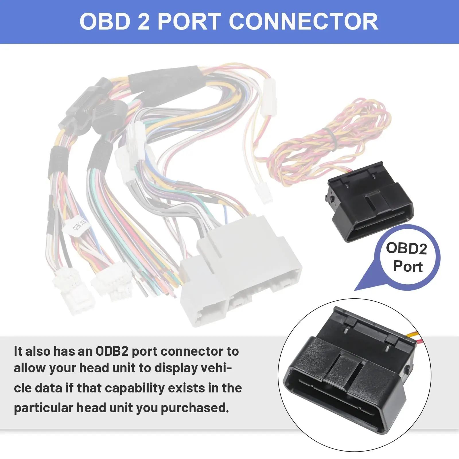 T-Harness OBD2 Adapter For Jeep And Chrysler Amplifiers - Garfour view 4