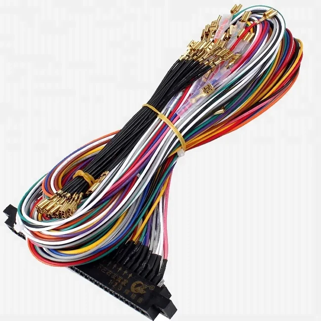 56 Pin PCB Harness Wire Loom For Arcade Machines - Garfour view 2