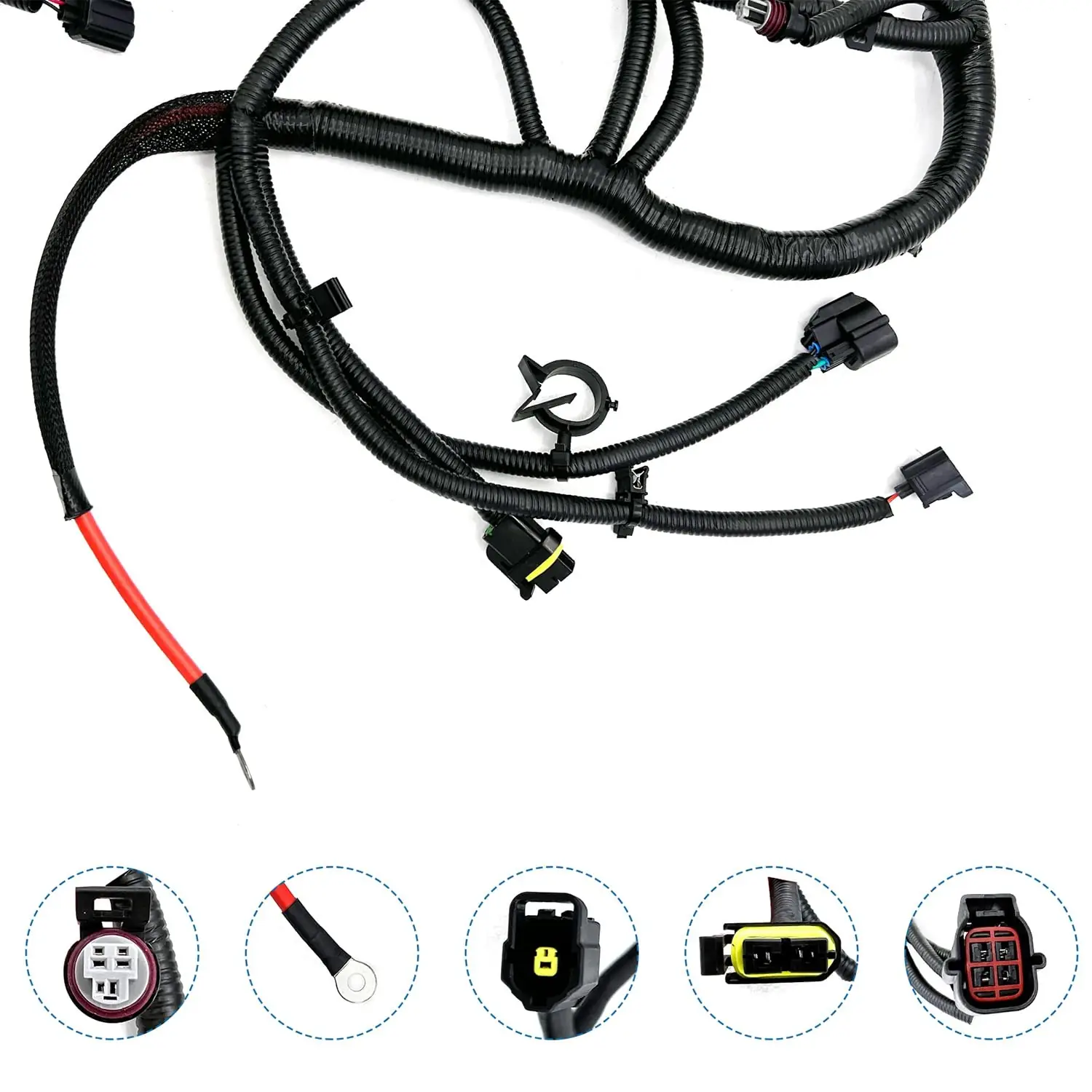 4C3Z-12B637-CA Engine Wiring Harness For Ford Super Duty - Garfour view 2
