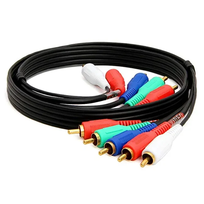 3 RCA To RCA Stereo Audio Video Cable - Garfour view 3