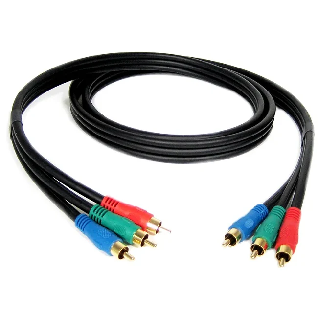3 RCA To RCA Stereo Audio Video Cable - Garfour view 1