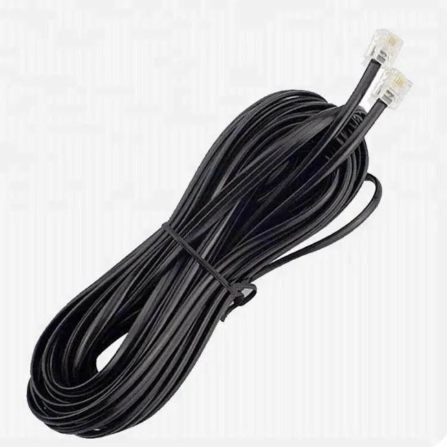 RJ11 6P4C Flat Telephone Cable Assembly - Garfour view 4