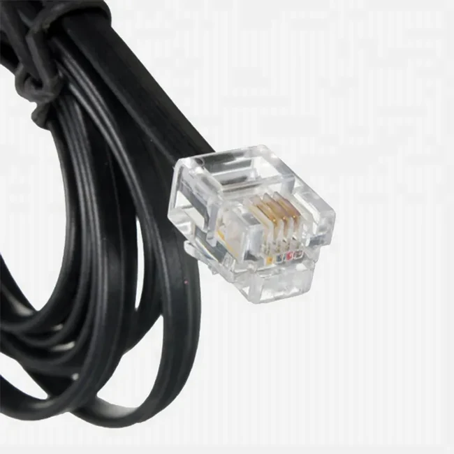 RJ11 6P4C Flat Telephone Cable Assembly - Garfour view 3