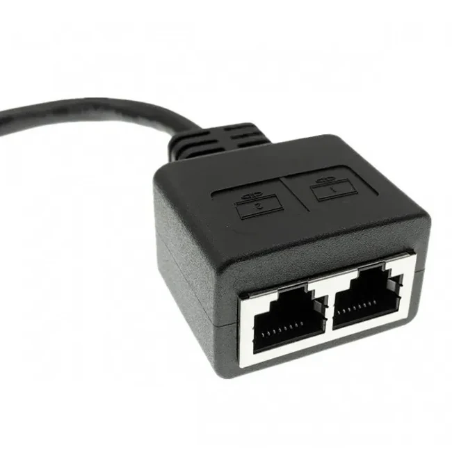 RJ45 1 Male To 2 Female Network Splitter Harness - Garfour view 3